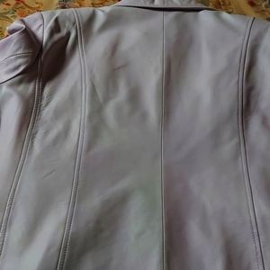 COPY - Lamb Leather scuba jacket